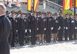 Las imágenes de la celebración del Patrón de la Policía en Granada