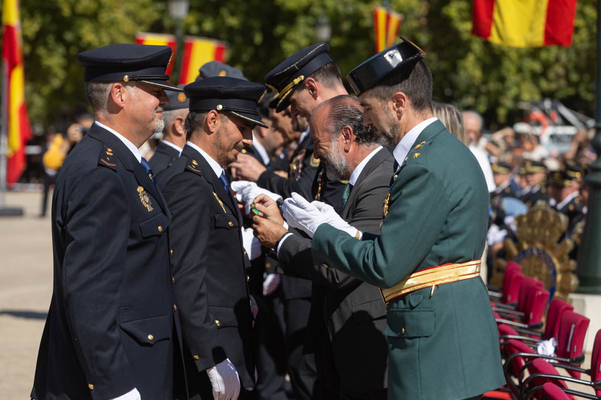 Las imágenes de la celebración del Patrón de la Policía en Granada