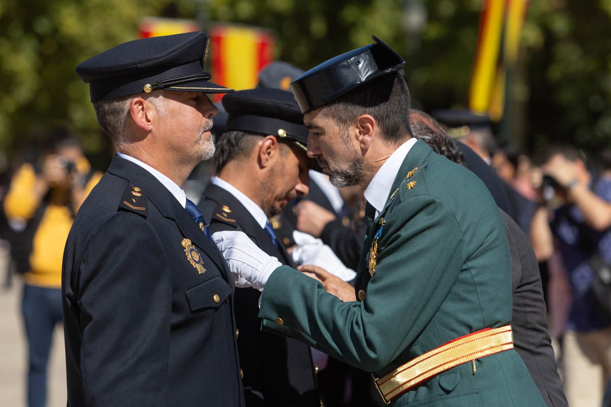 Las imágenes de la celebración del Patrón de la Policía en Granada