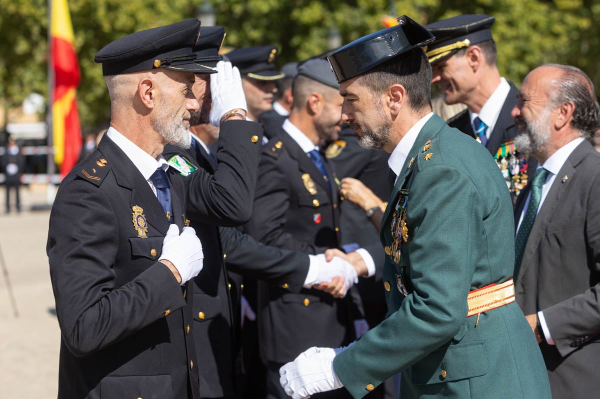 Las imágenes de la celebración del Patrón de la Policía en Granada