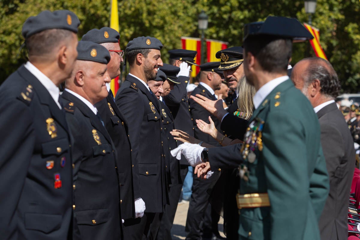 Las imágenes de la celebración del Patrón de la Policía en Granada