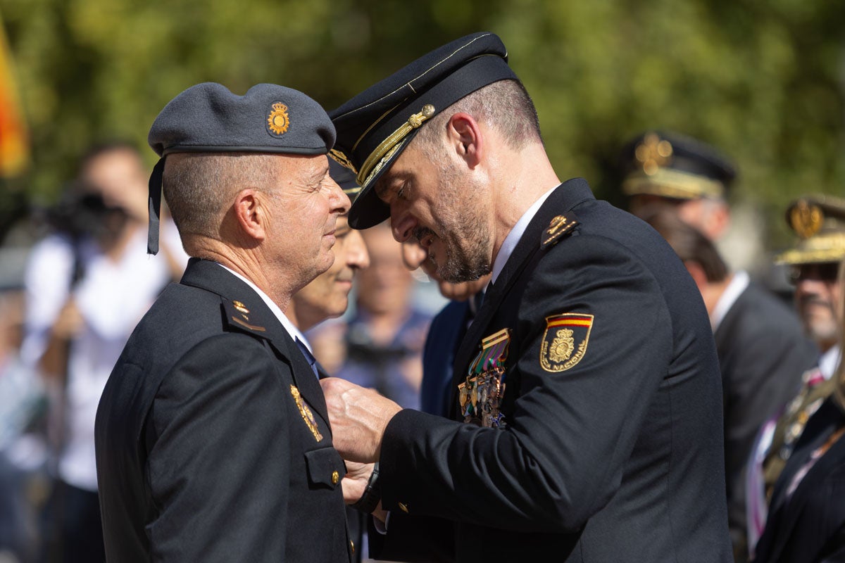 Las imágenes de la celebración del Patrón de la Policía en Granada