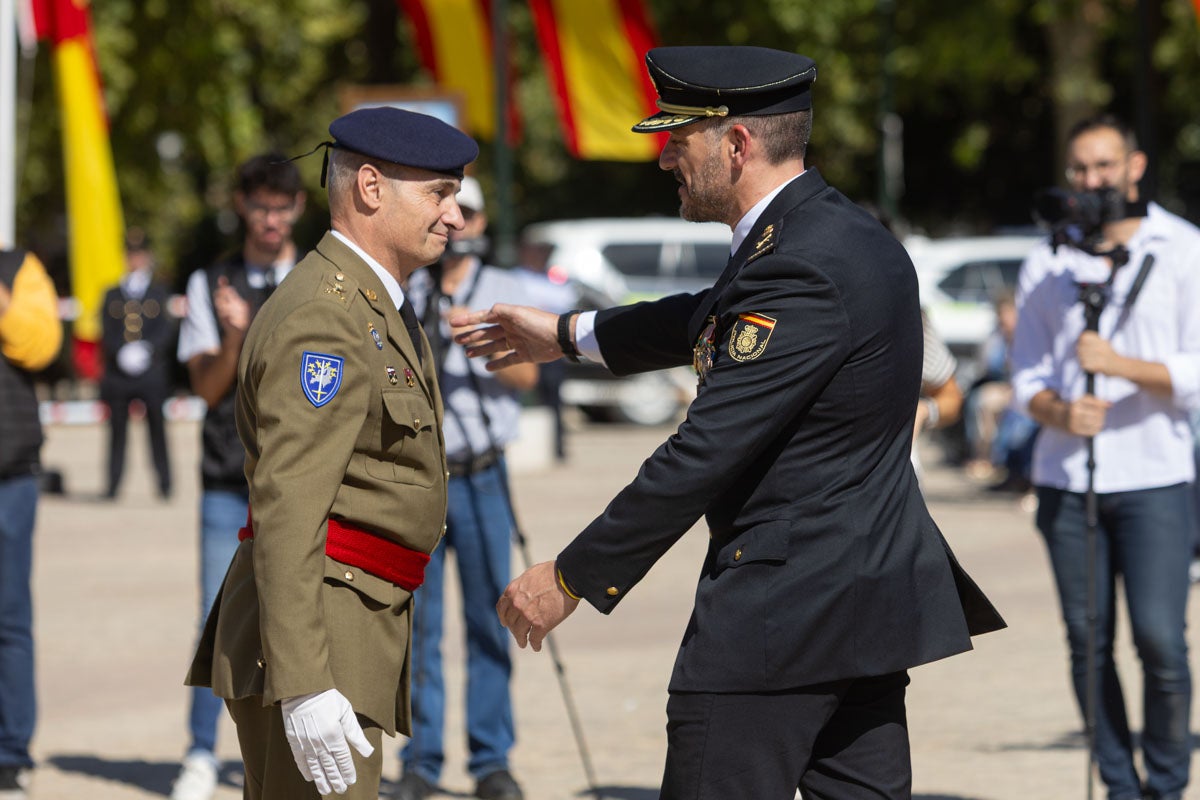 Las imágenes de la celebración del Patrón de la Policía en Granada
