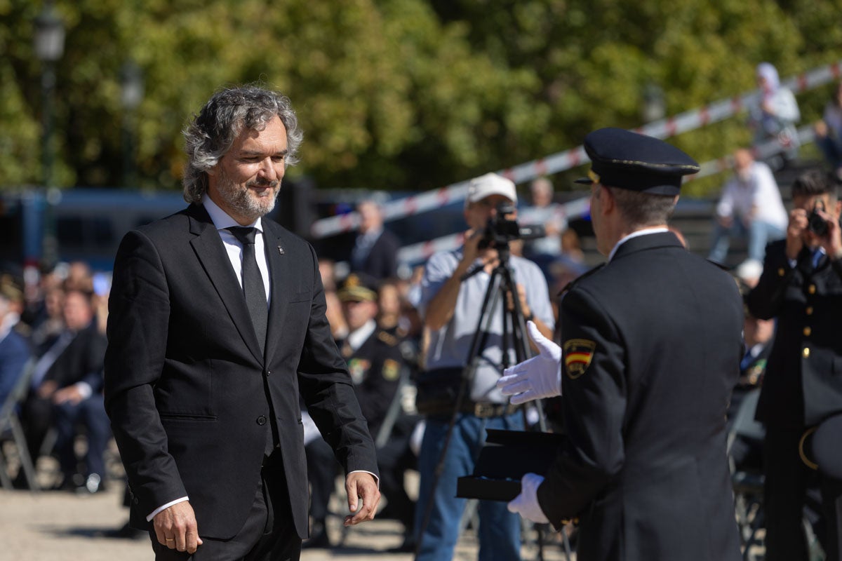 Las imágenes de la celebración del Patrón de la Policía en Granada