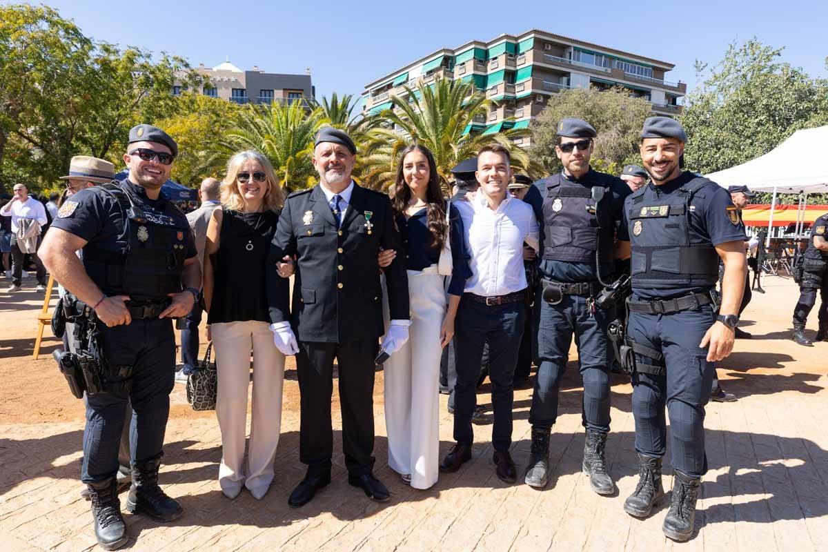 Las imágenes de la celebración del Patrón de la Policía en Granada