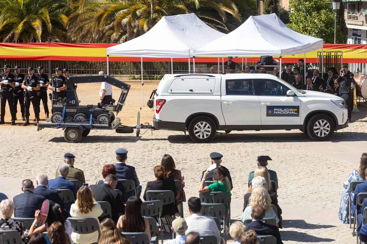 Las imágenes de la celebración del Patrón de la Policía en Granada