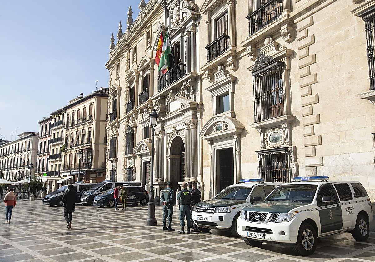 El edificio de la Real Chancillería, sede de las salas de lo Penal de la Audiencia que han confirmado la sentencia.