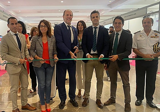 Inauguración de la feria.