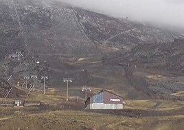 Primeras nieves en Sierra Nevada.