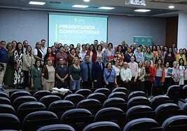 Participantes en el encuentro de la Fundación Caja Rural de Jaén.