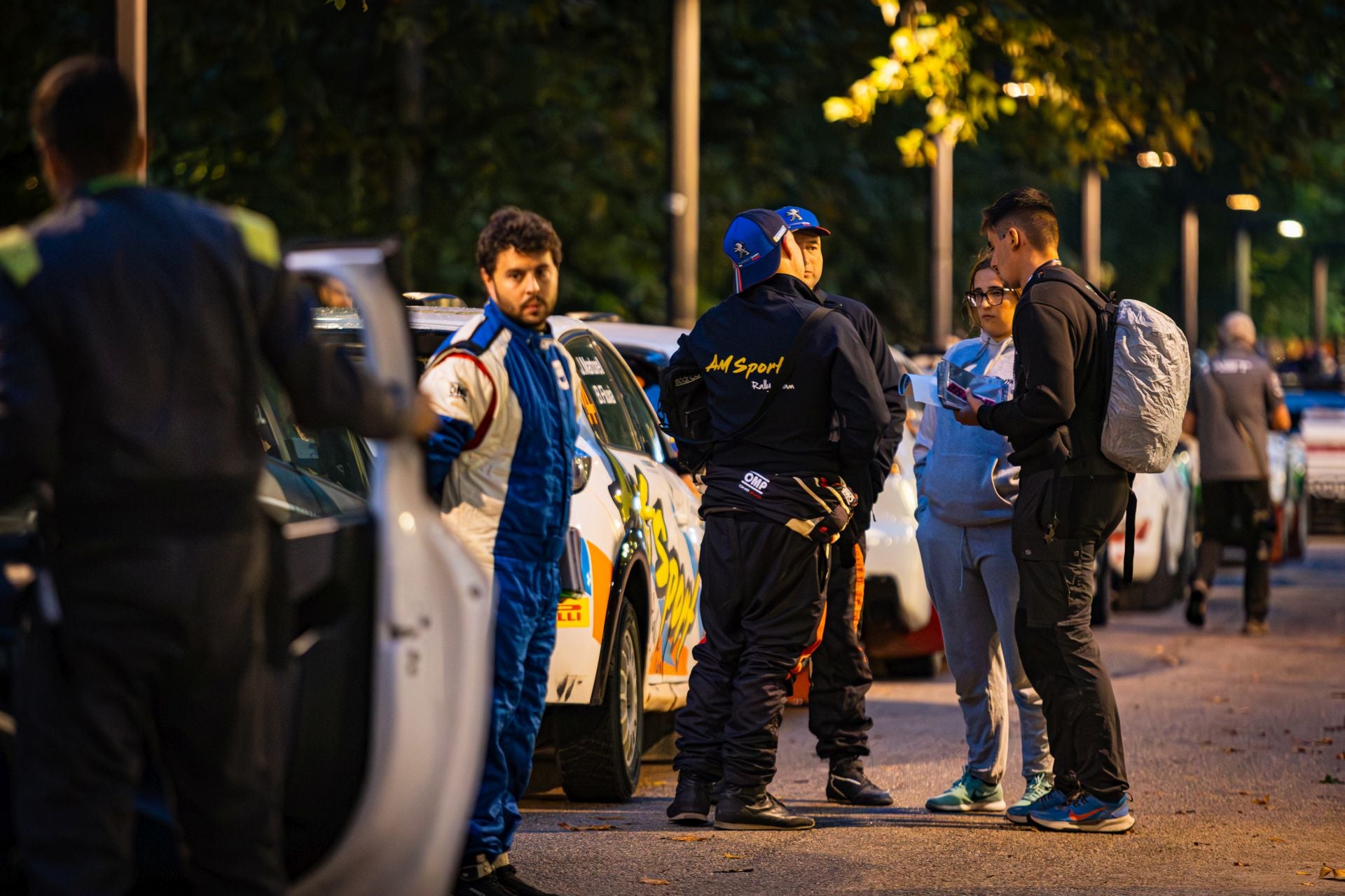 Las imágenes de la exhibición urbana del XI Rally de Granada