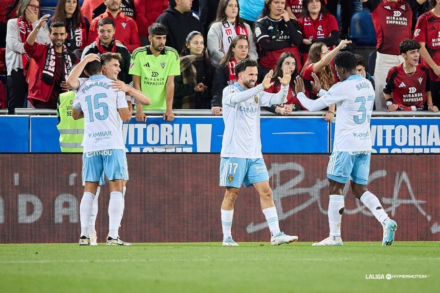 Con medio gol por partido, el Real Zaragoza es de los que menos marca en la categoría.