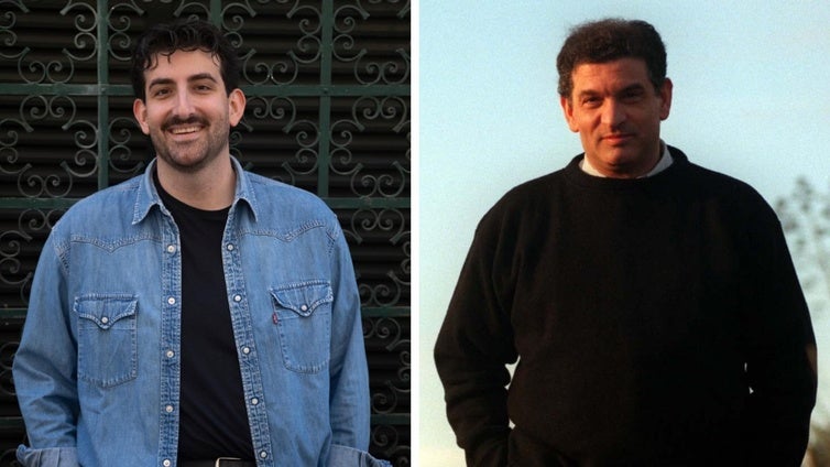 Pablo Cano y Carlos Cano, hijo y padre.