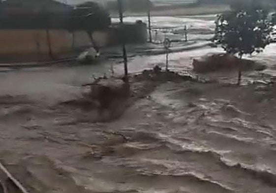 Inundaciones en Casanueva, Pinos Puente.