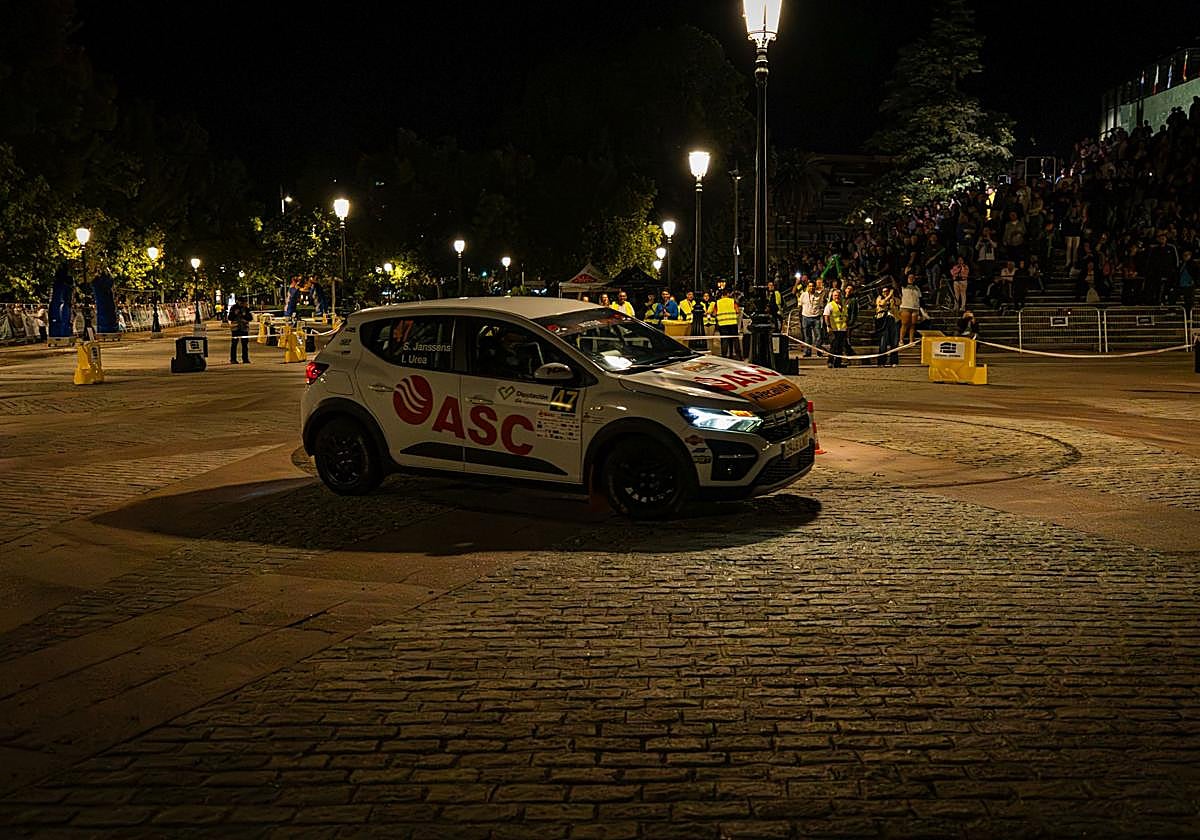 Las imágenes de la exhibición urbana del XI Rally de Granada