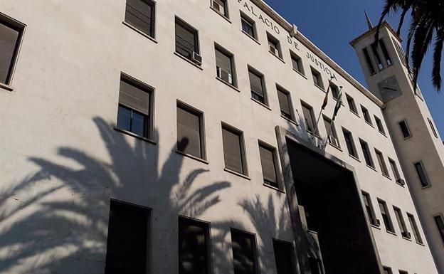 Exterior del Palacio de Justicia de Almería, sede de la Audiencia Provincial.