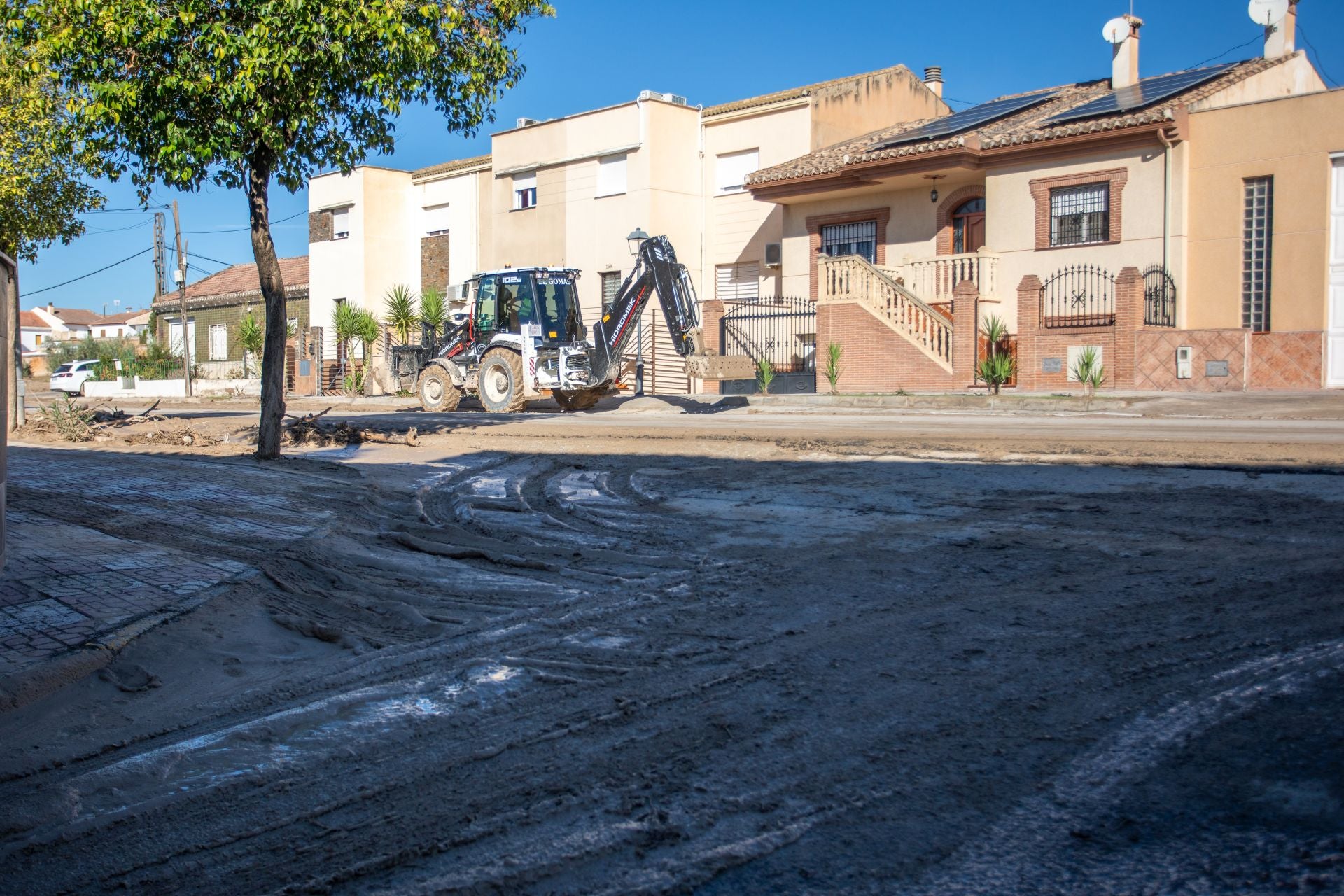 Los efectos de la borrasca Alice en la provincia de Granada