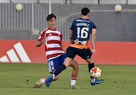 Mario Marín, ante el visitante Ordóñez.