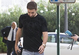 Gabi, ya exentrenador del Zaragoza.