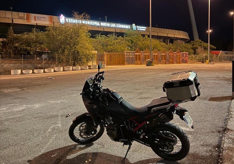 La moto del Guapi