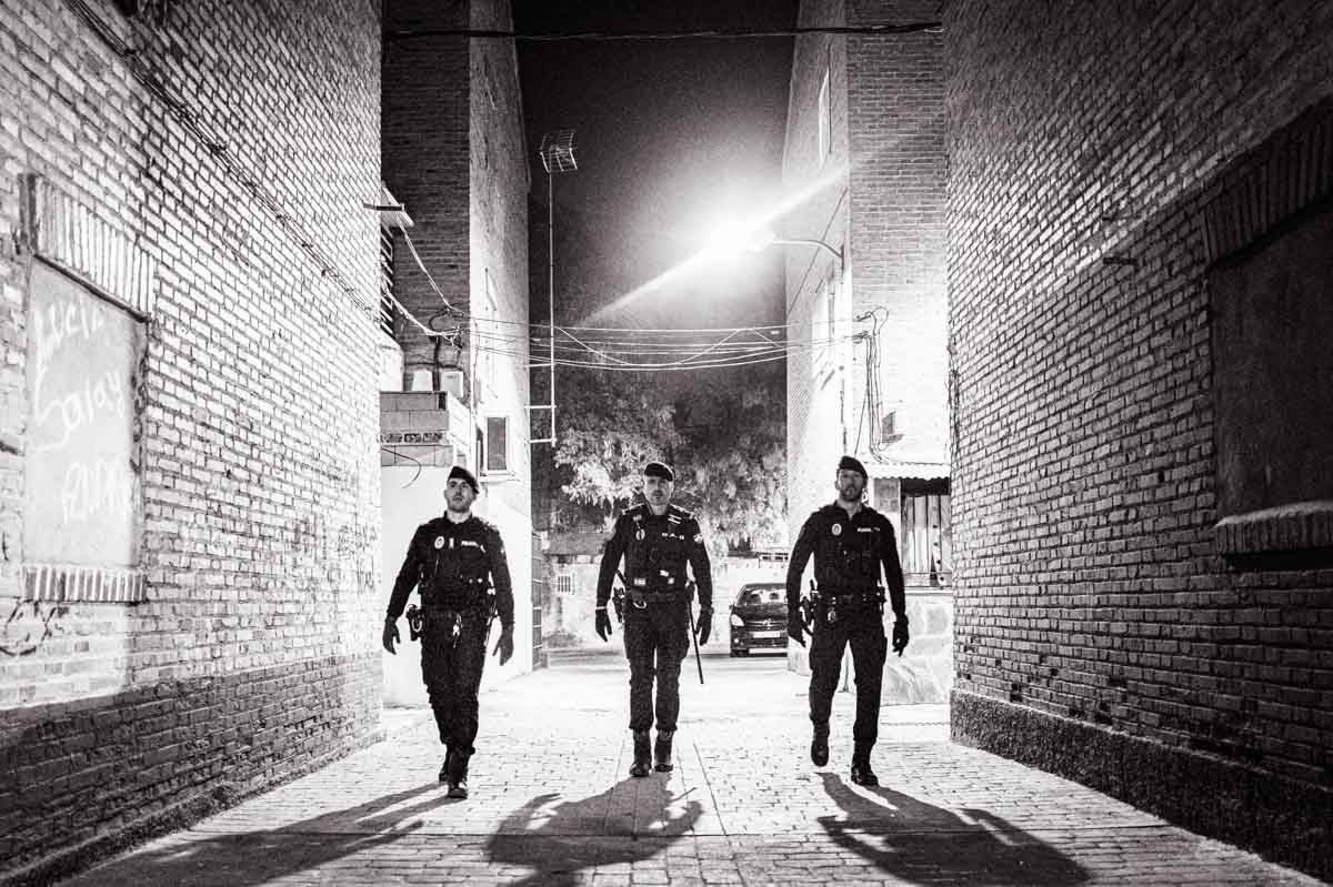 La patrulla, al detalle: una noche con la Policía Local de Granada