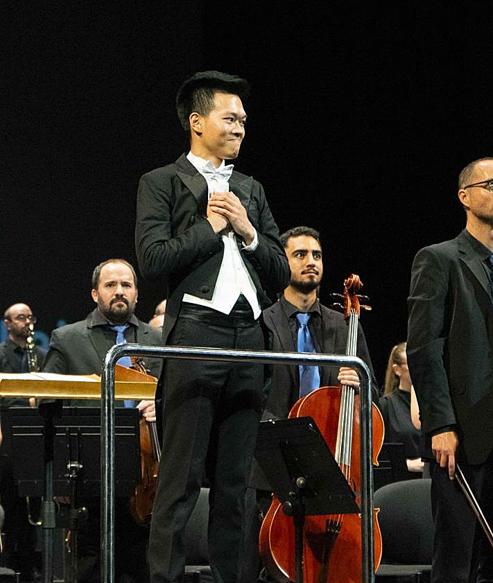 Imagen secundaria 2 - El V Concurso Internacional de Dirección de Orquesta de la UAL corona al estadounidense Harris Han