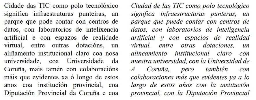 Captura del acta del pleno ordinario de La Coruña del pasado 5 de junio.