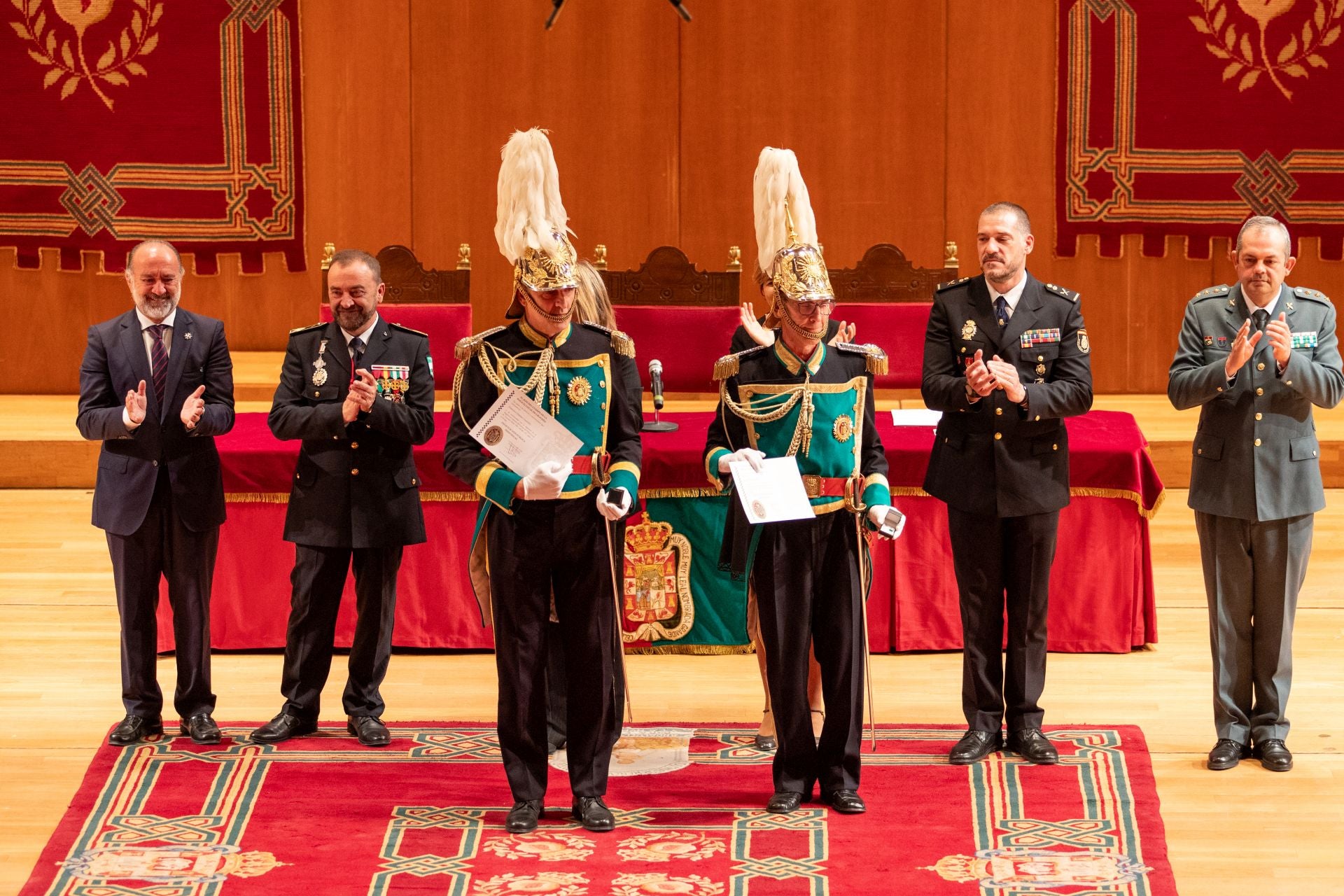 Las imágenes de la celebración de la Policía Local por su patrón, el Ángel Custodio