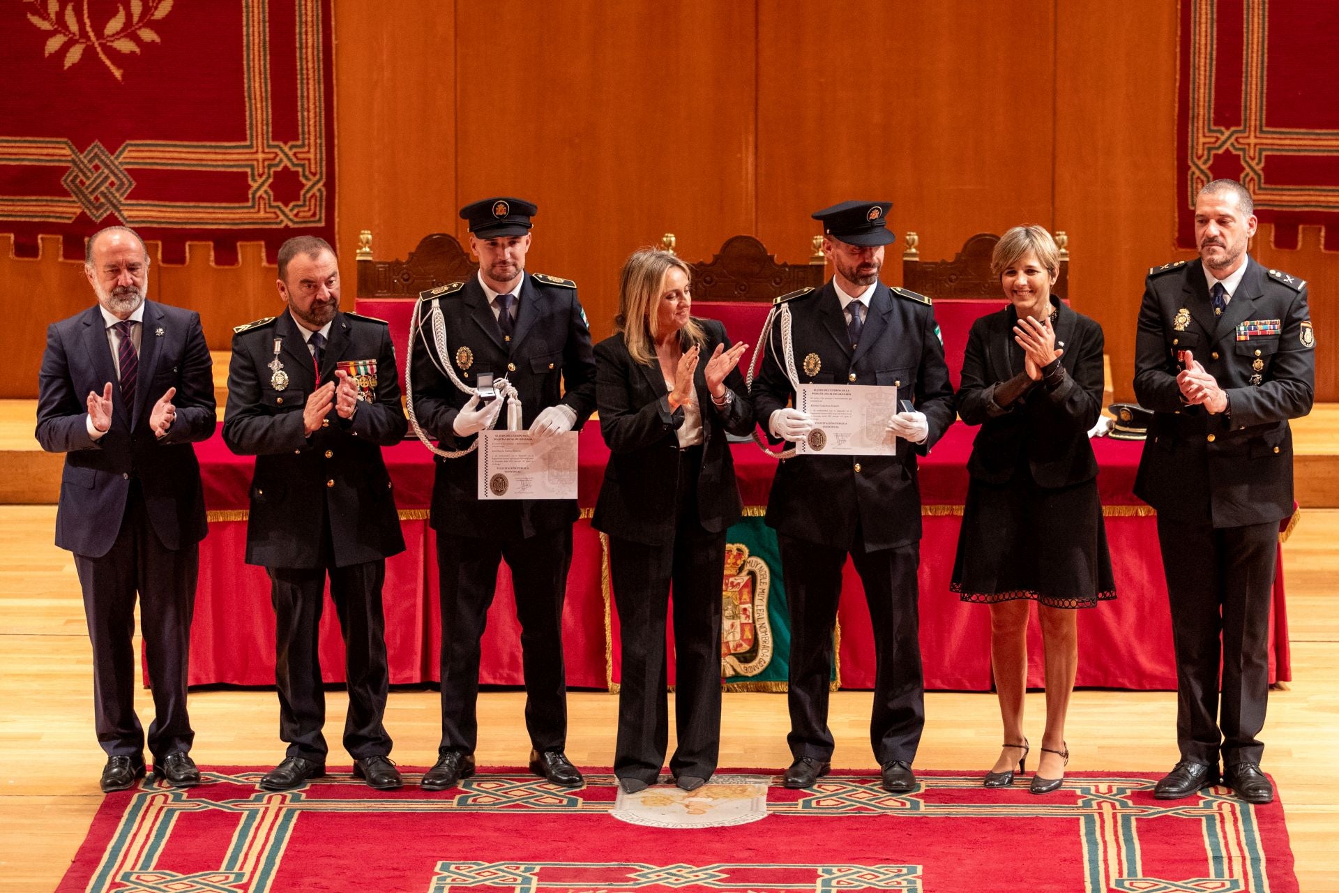 Las imágenes de la celebración de la Policía Local por su patrón, el Ángel Custodio