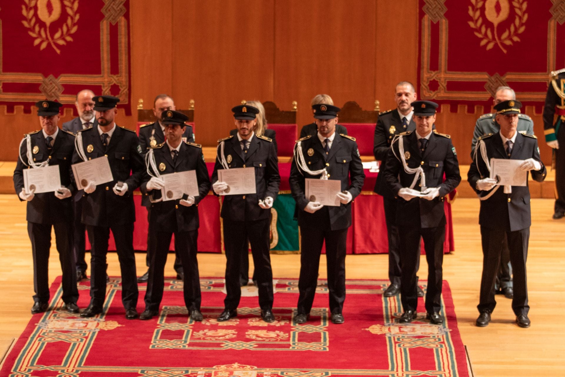 Las imágenes de la celebración de la Policía Local por su patrón, el Ángel Custodio