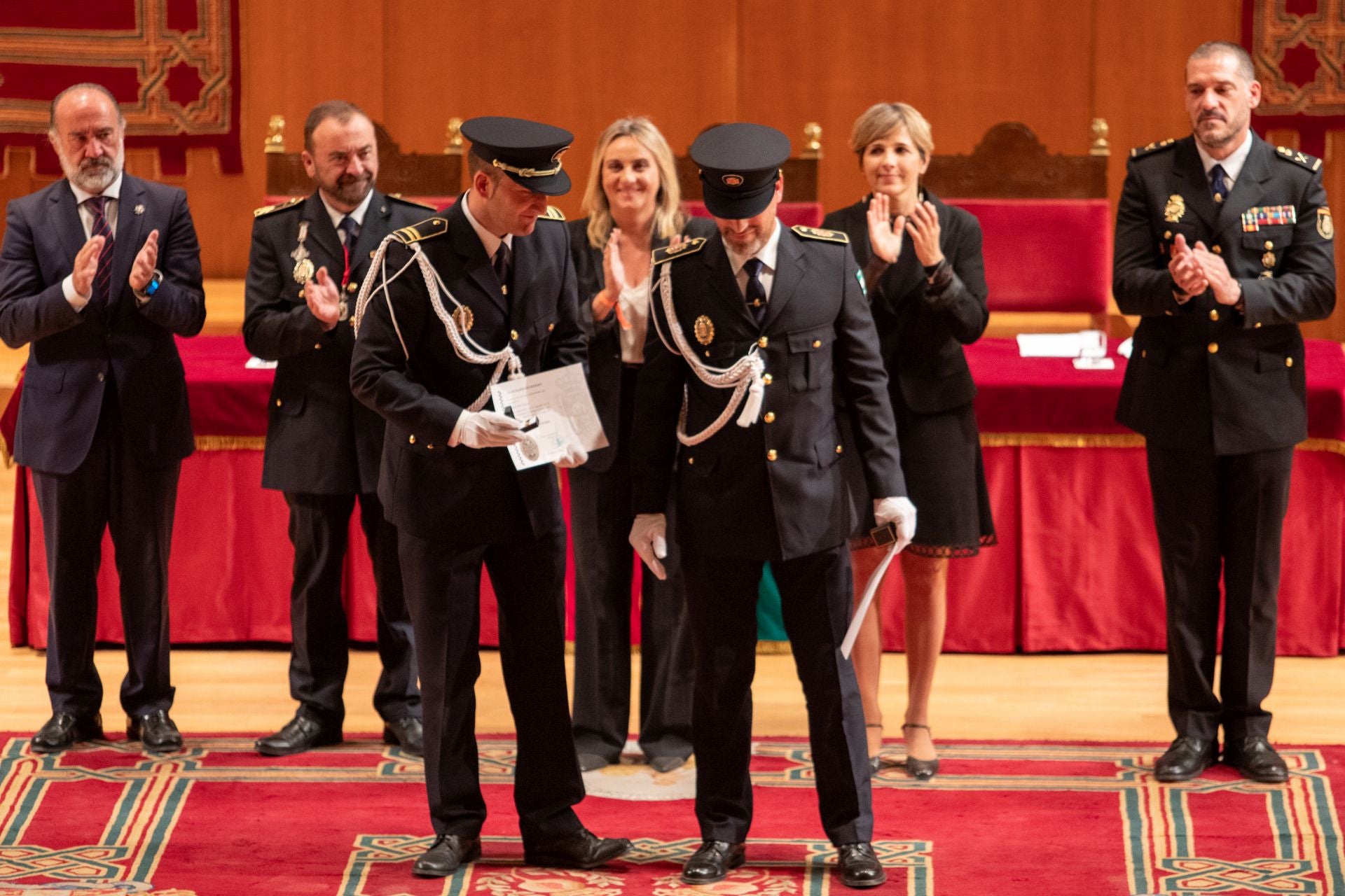 Las imágenes de la celebración de la Policía Local por su patrón, el Ángel Custodio