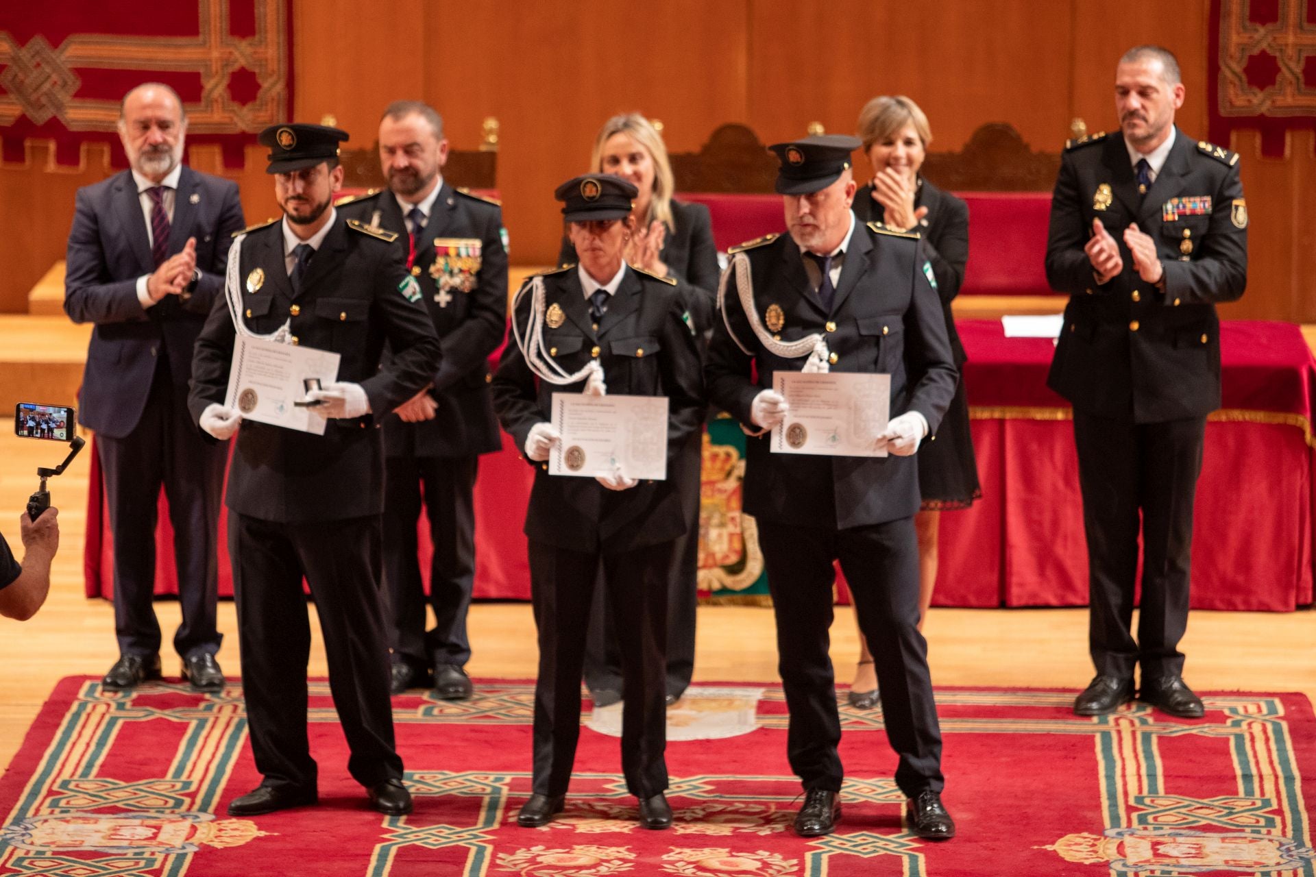 Las imágenes de la celebración de la Policía Local por su patrón, el Ángel Custodio