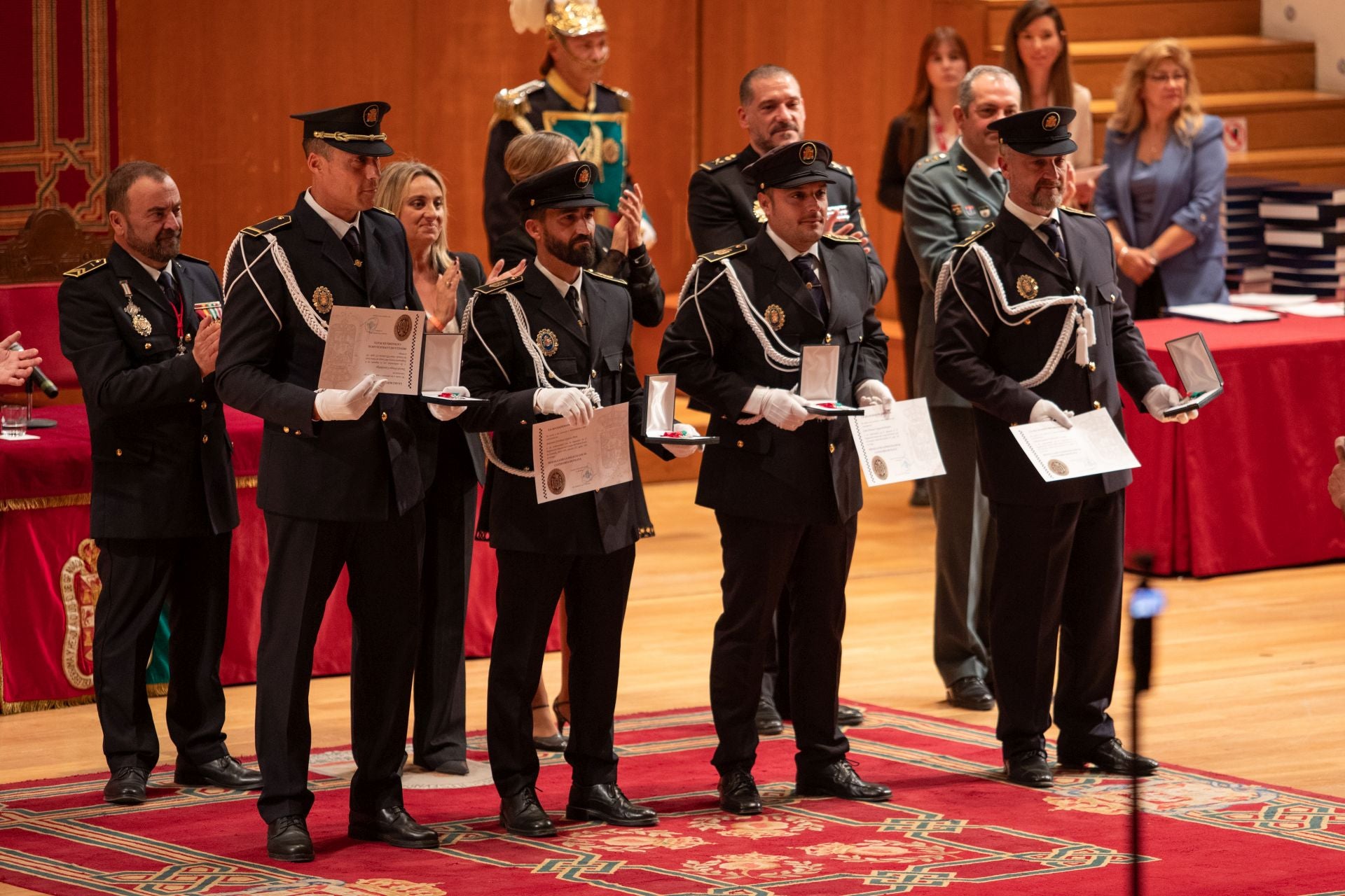 Las imágenes de la celebración de la Policía Local por su patrón, el Ángel Custodio