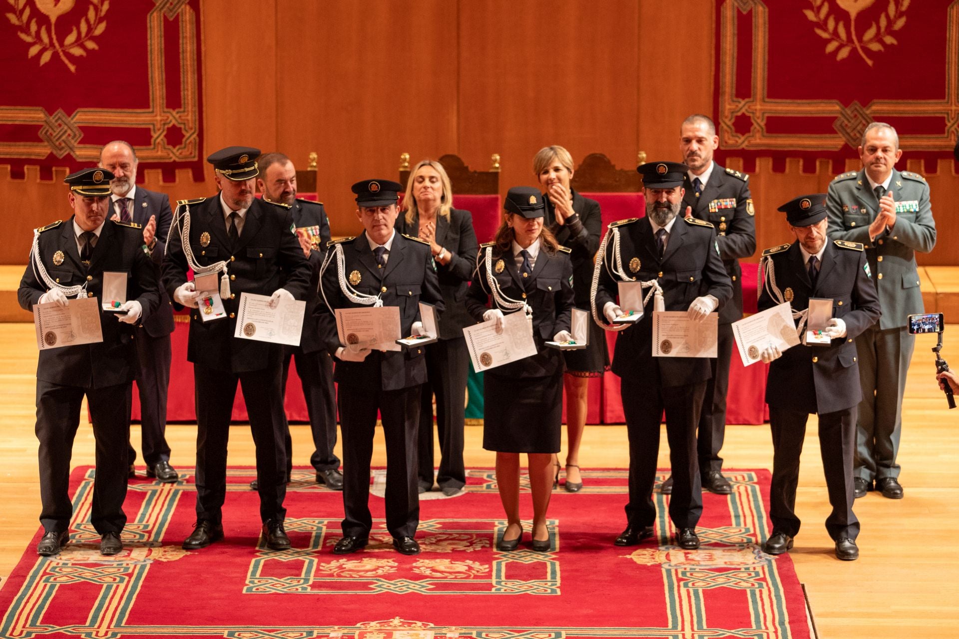 Las imágenes de la celebración de la Policía Local por su patrón, el Ángel Custodio