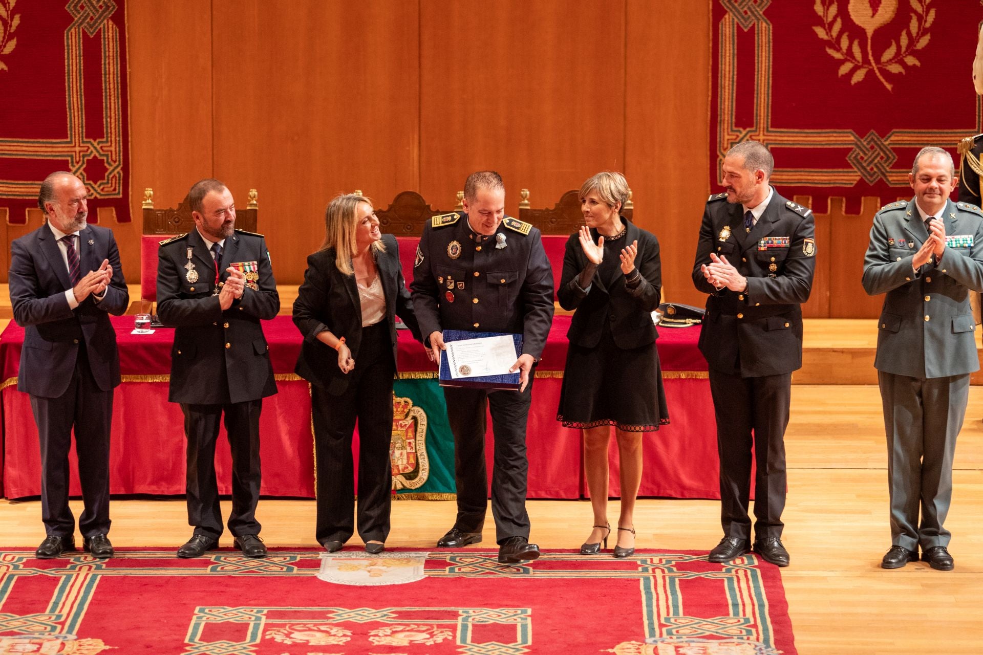 Las imágenes de la celebración de la Policía Local por su patrón, el Ángel Custodio