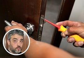 El aviso de un carpintero por no cerrar correctamente la puerta de la calle.