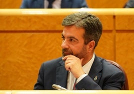 El senador y exalcalde de Loja, Joaquín Camacho.