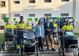 Incorporación de maquinaria de limpieza.