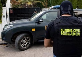 Imagen de archivo de una operación de la Guardia Civil.