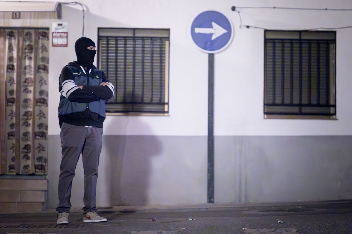 En primera persona: las imágenes de la gran operación antidroga en Granada