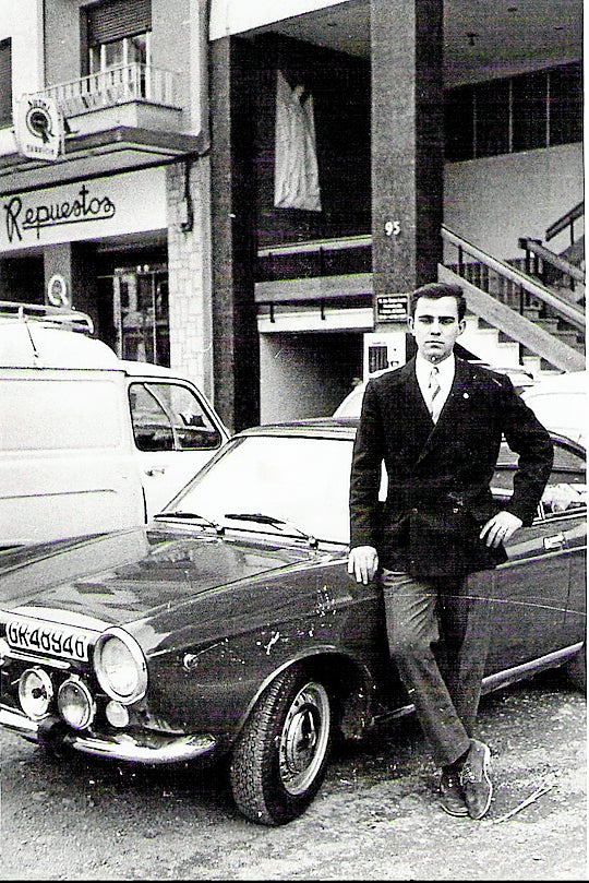 Inicios. Carlos Roiz de la Parra Fernández-Figares en sus comienzos.