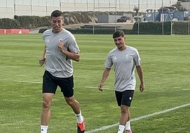 Rubén Alcaraz y Sergio Rodelas, óptimos.