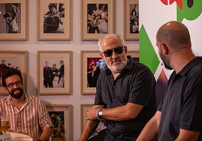 Eric Jiménez, durante la charla.