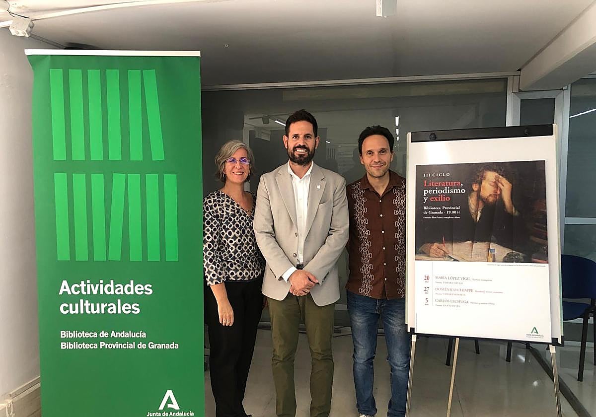 Periodistas y escritores exiliados hablarán de su experiencia en la III edición del ciclo 'Literatura, Periodismo y Exilio' de la Biblioteca Provincial