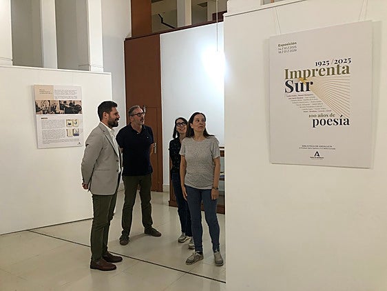 La Biblioteca de Andalucía presenta la exposición '1925-2025. Imprenta Sur: 100 años de poesía', un recorrido histórico por el emblemático taller