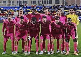Los jugadores del Granada en Andorra.