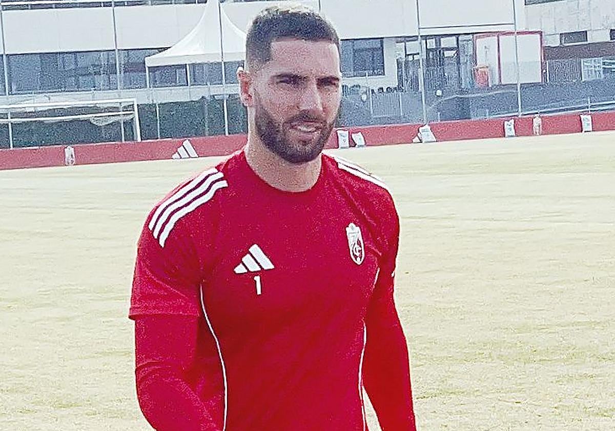 Luca Zidane sale al campo de entrenamiento.