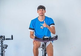 El central motrileño Rally está muy cerca de dejar atrás su lesión.