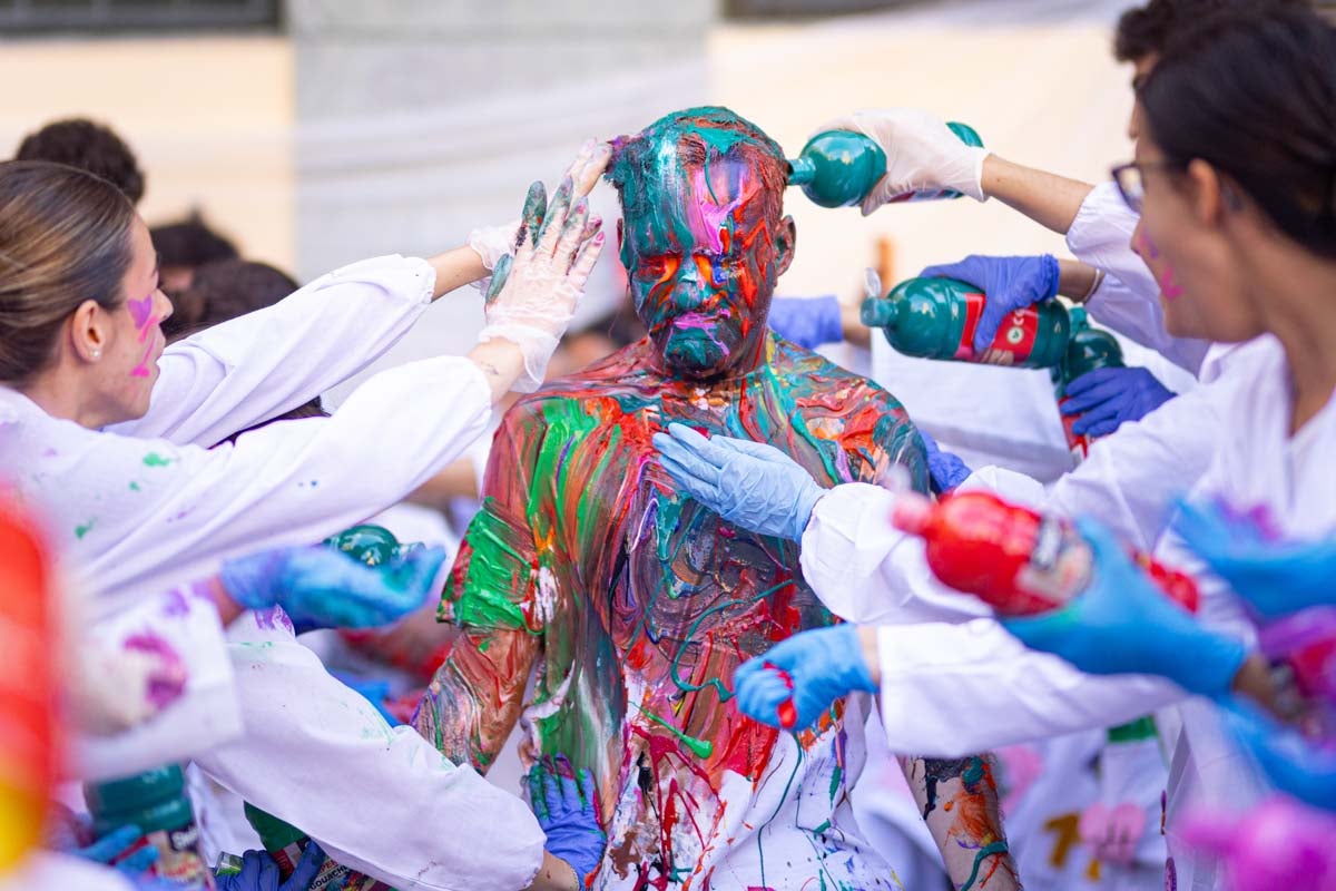 Medicina celebra su Lucas por todo lo alto en Granada