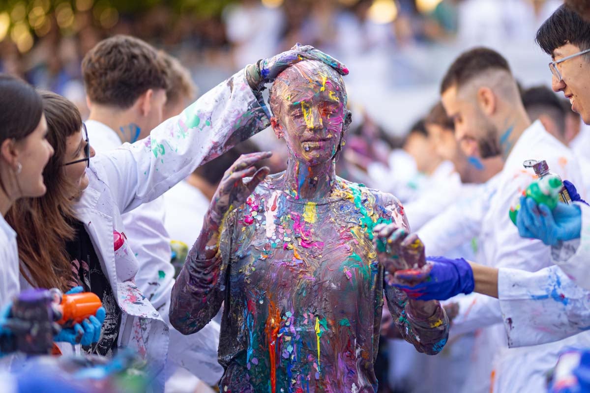 Medicina celebra su Lucas por todo lo alto en Granada